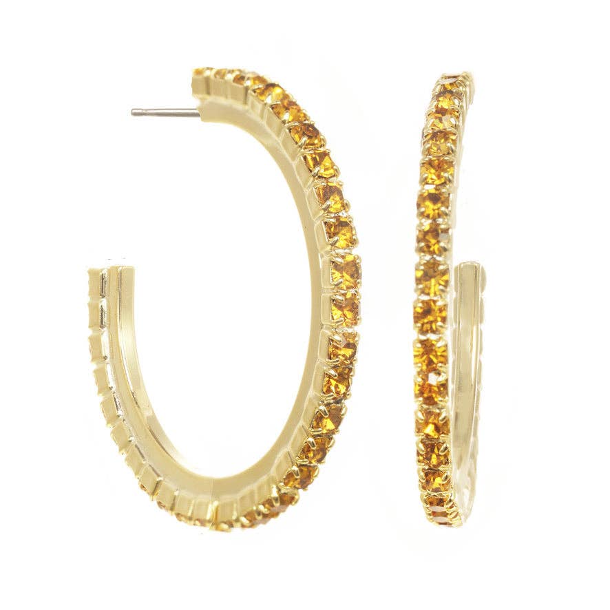 Slim Hoop Earrings by Tova