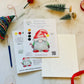 Holiday Gnome Watercolor Kit by Landa Ruen Art