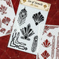 Art Deco Set of Stencils