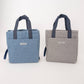 Kusuguru Japan Embroidered Cat Small Tote Bag - two color