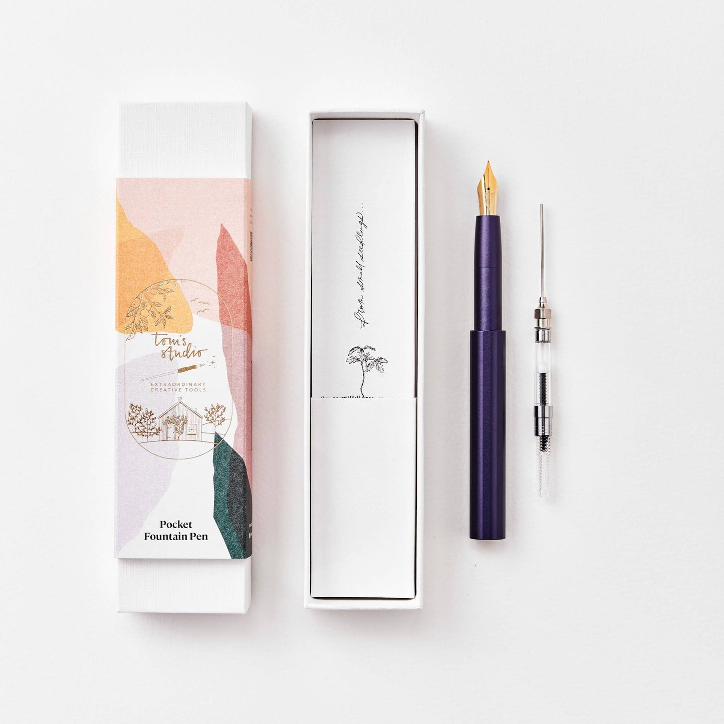 The Studio Pocket Fountain Pen 2.0 by Tom's Studio