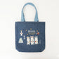 Kusuguru Japan 'Matilda-san' Canvas Everyday Tote Bag