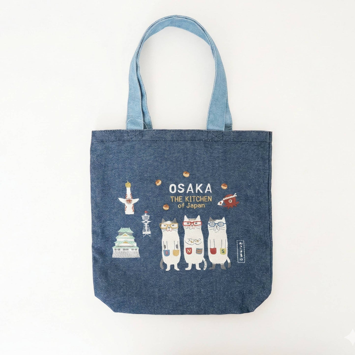 Kusuguru Japan 'Matilda-san' Canvas Everyday Tote Bag