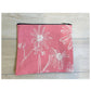 Coral Pink Zippered Pouch