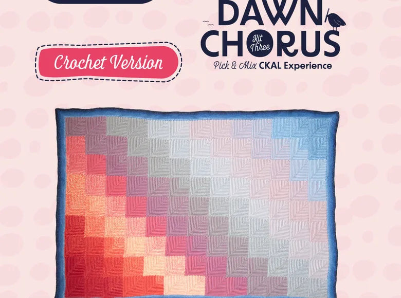 Dawn Chorus Bullfinch Blanket CKAL by Scheepjes