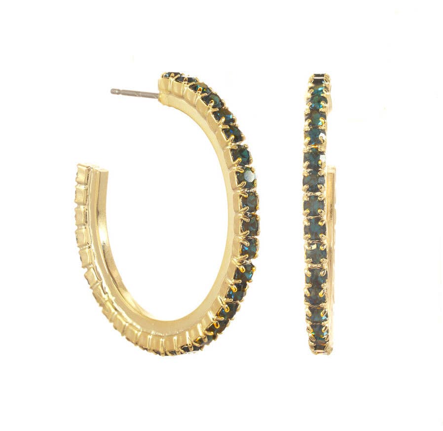 Slim Hoop Earrings by Tova