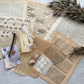 Collage Prompt Kit, Mixed Media Art Kit, Floral