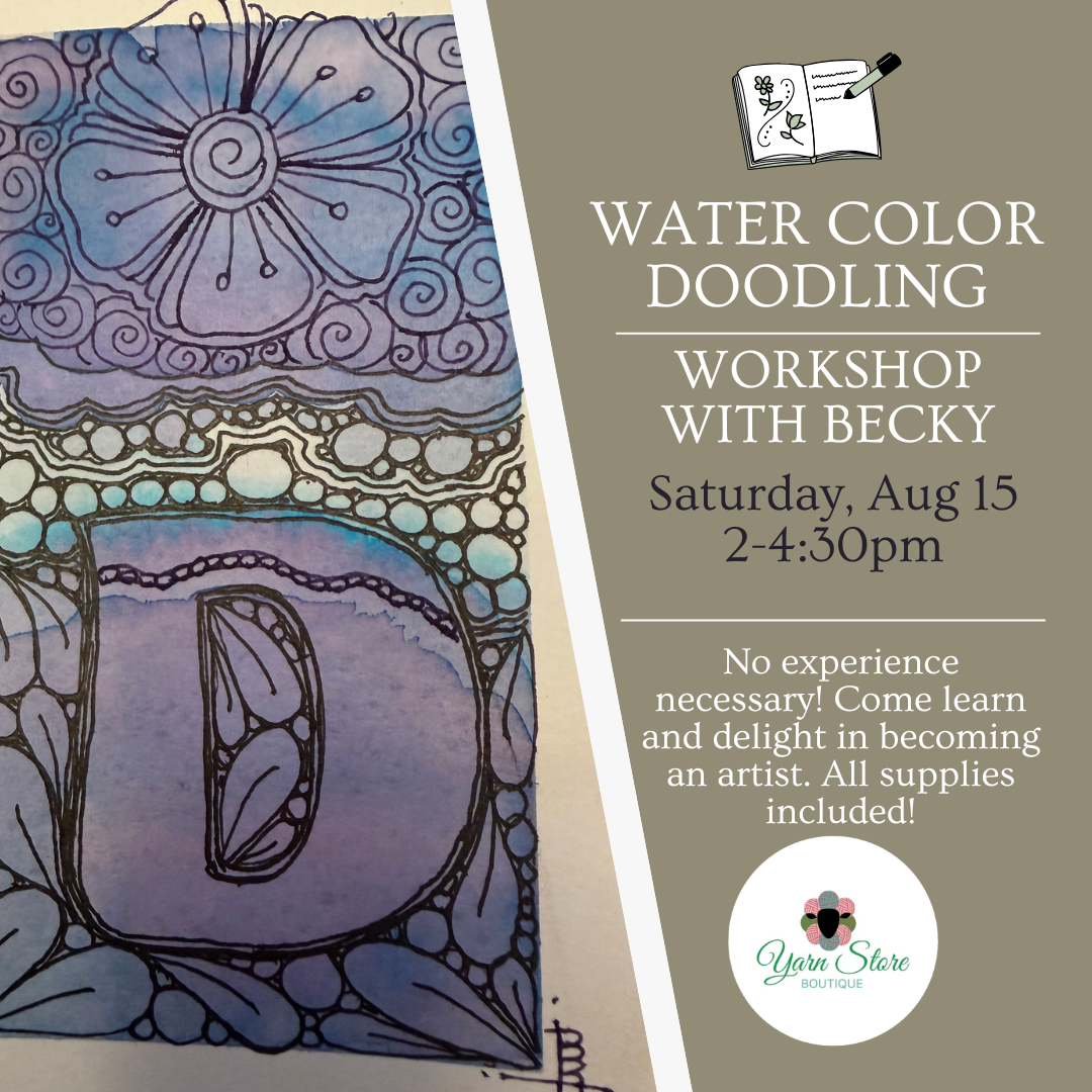 Water Color Doodling Workshop with Becky