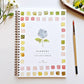 Flowers watercolor workbook by Emily Lux