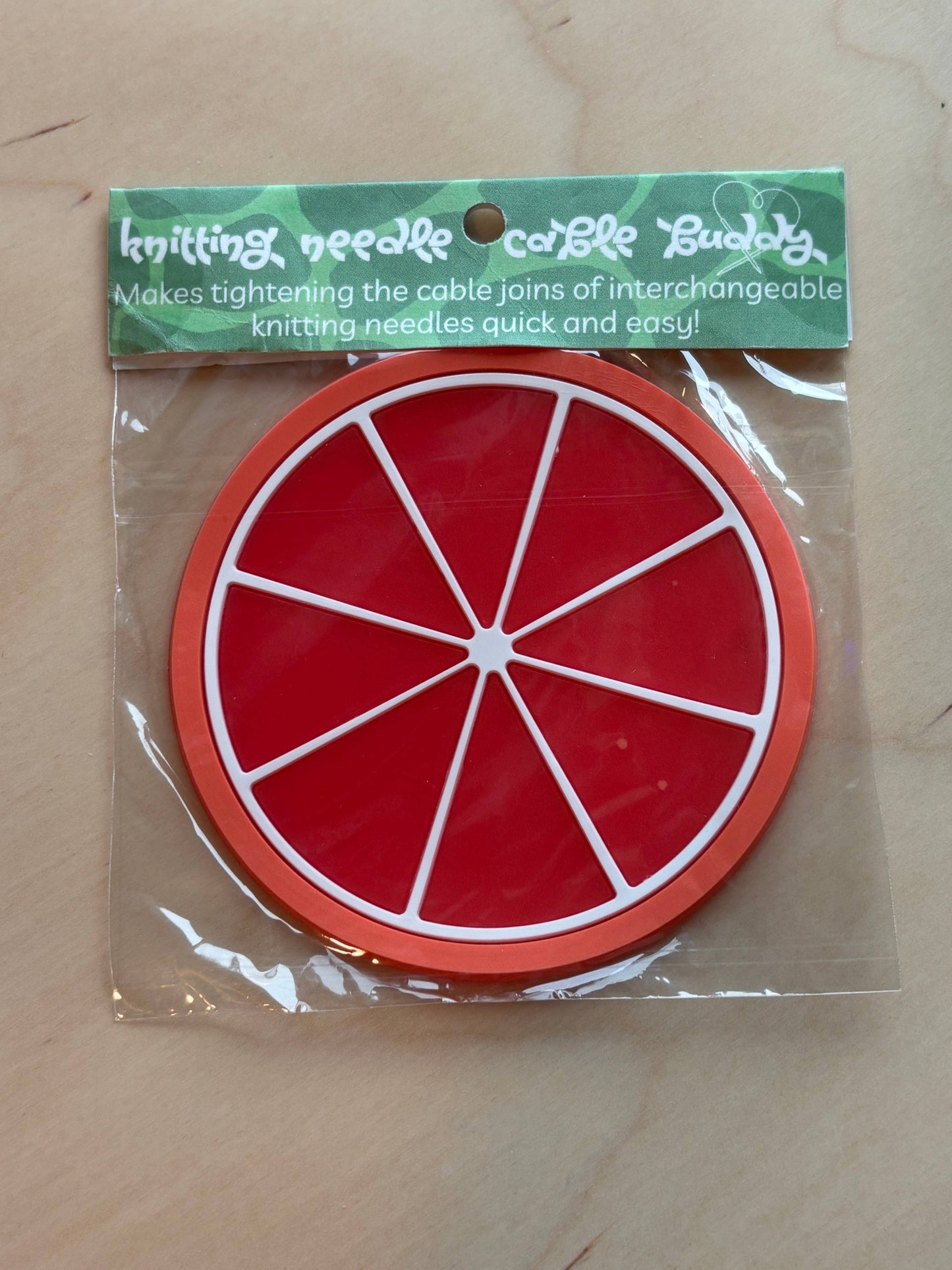Knitting Needle Cable Buddy - Interchangeable Tool Tightener