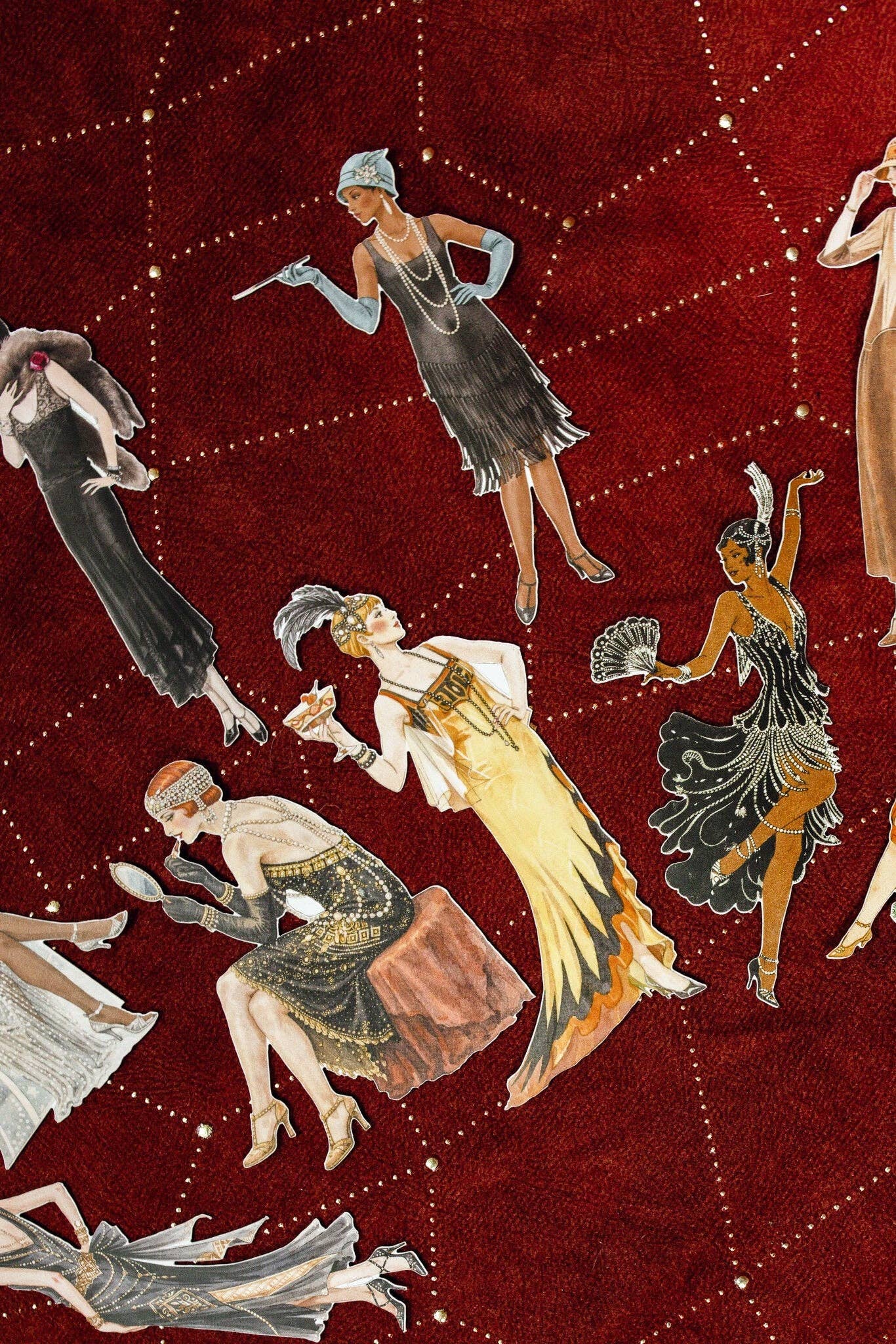 Women in Art Deco Sticker Pack