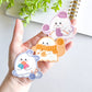 Cute Knitting & Crochet Ghost Waterproof Matte Vinyl Sticker