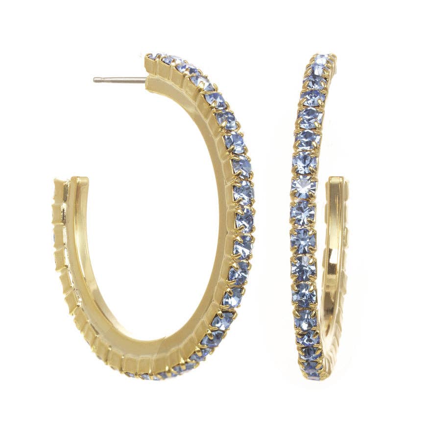 Slim Hoop Earrings by Tova