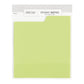 Tabbed Transparent Sticky Notes - Green