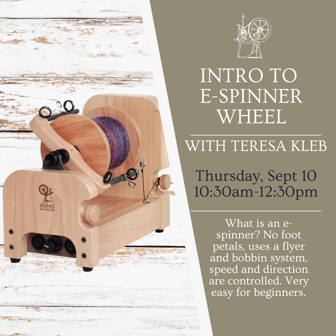 Intro to E-Spinner Wheel with Teresa Workshop
