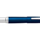ATX® Translucent Blue Lacquer Stainless Steel Medium Nib Fountain Pen