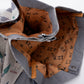 Kusuguru Japan Three Cats Embroidered Large Tote Bag - Gray