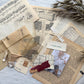 Collage Prompt Kit, Mixed Media Art Kits, Trees