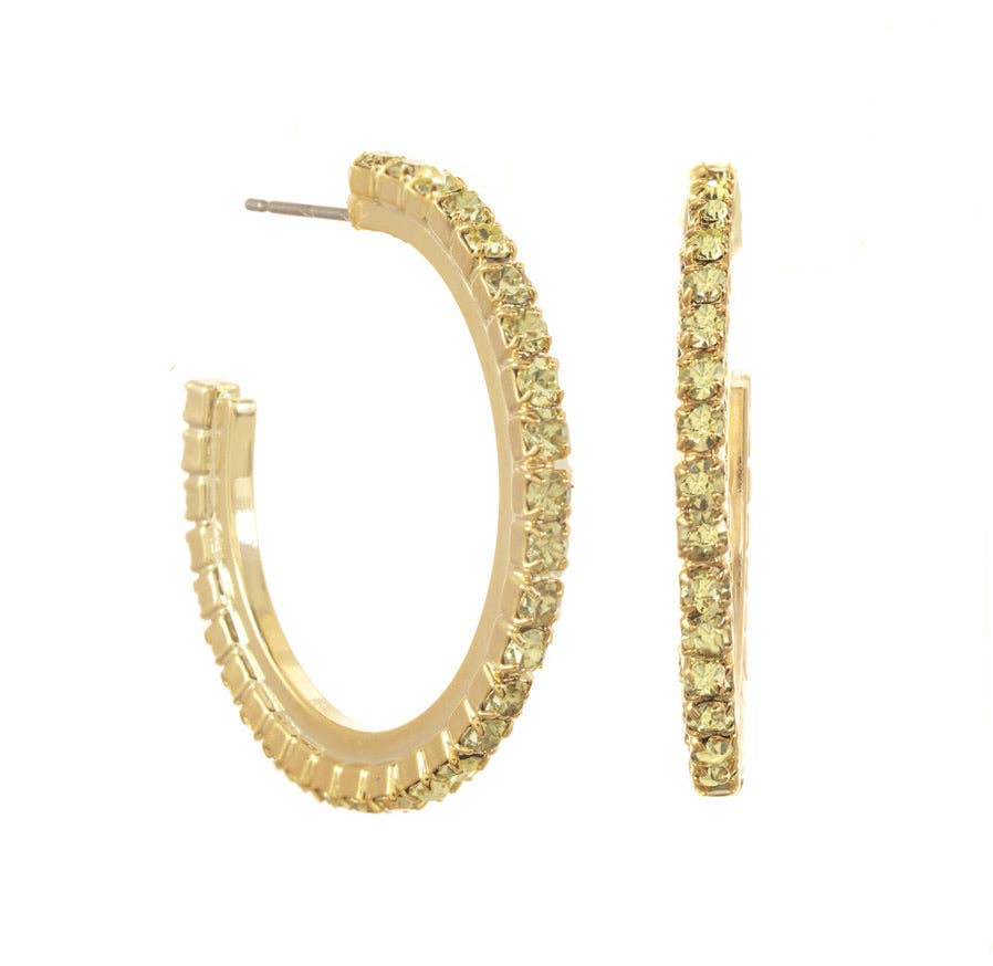 Slim Hoop Earrings by Tova