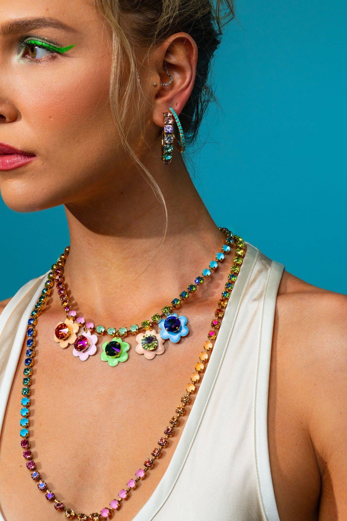 Slim Hoop Earrings by Tova