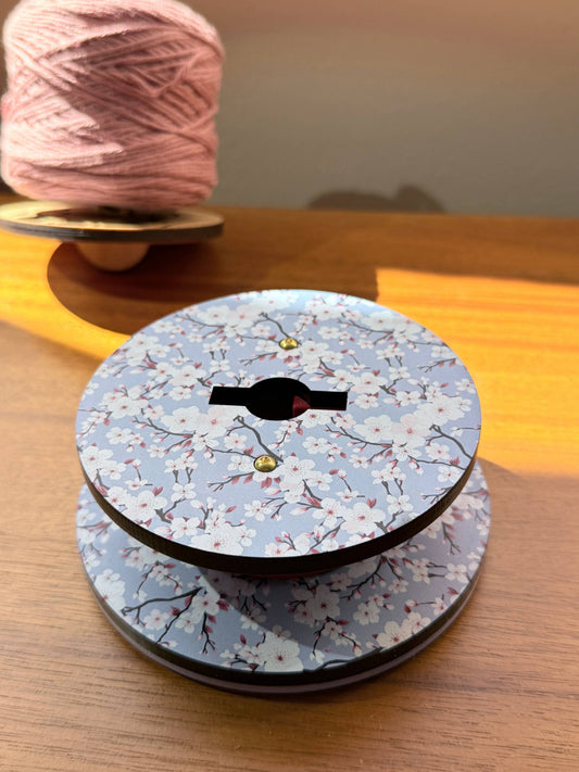The Whirl - Moonlit Sakura Acrylic by Lemonwood