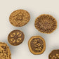 Vintage Faux-Wax Stickers