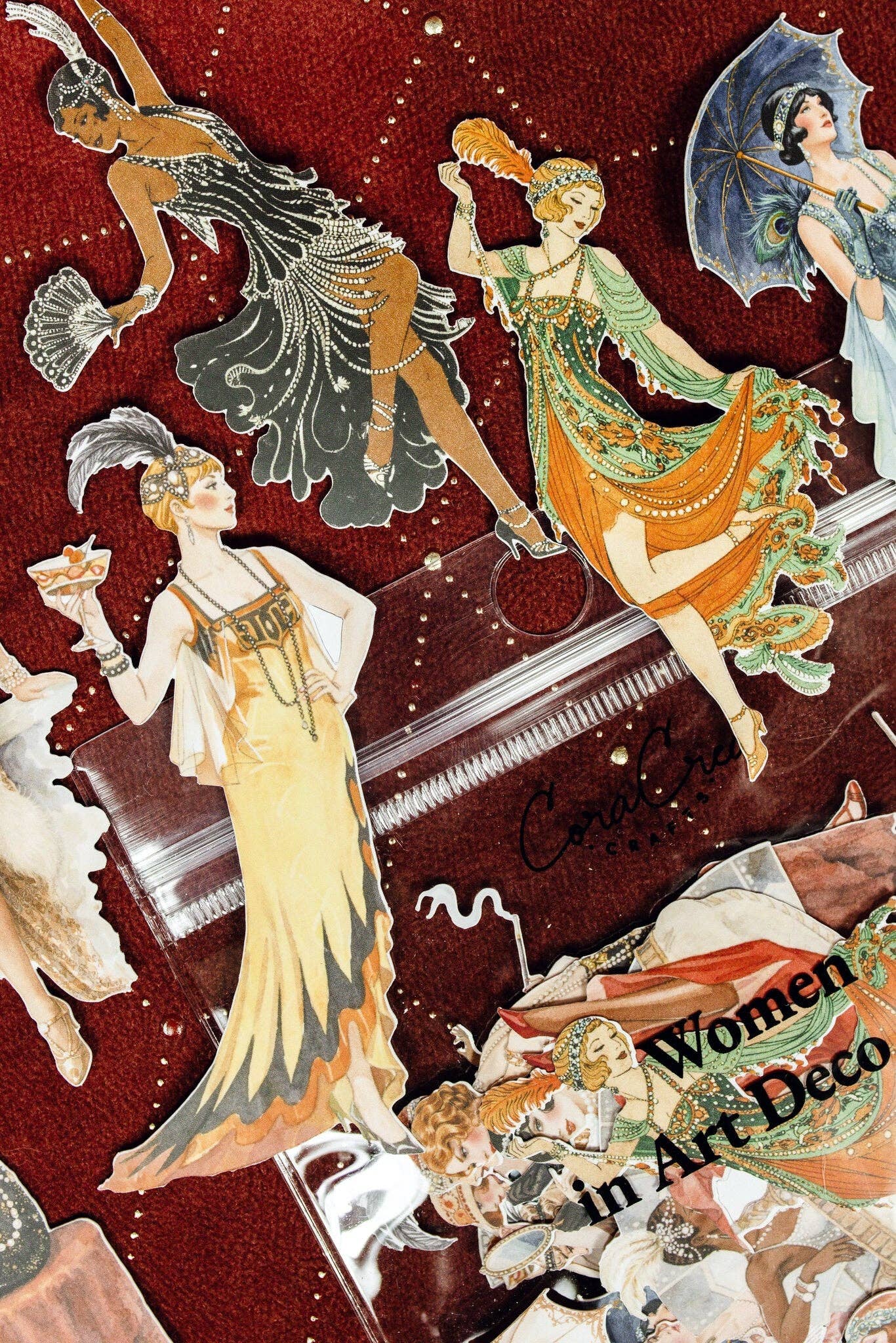 Women in Art Deco Sticker Pack