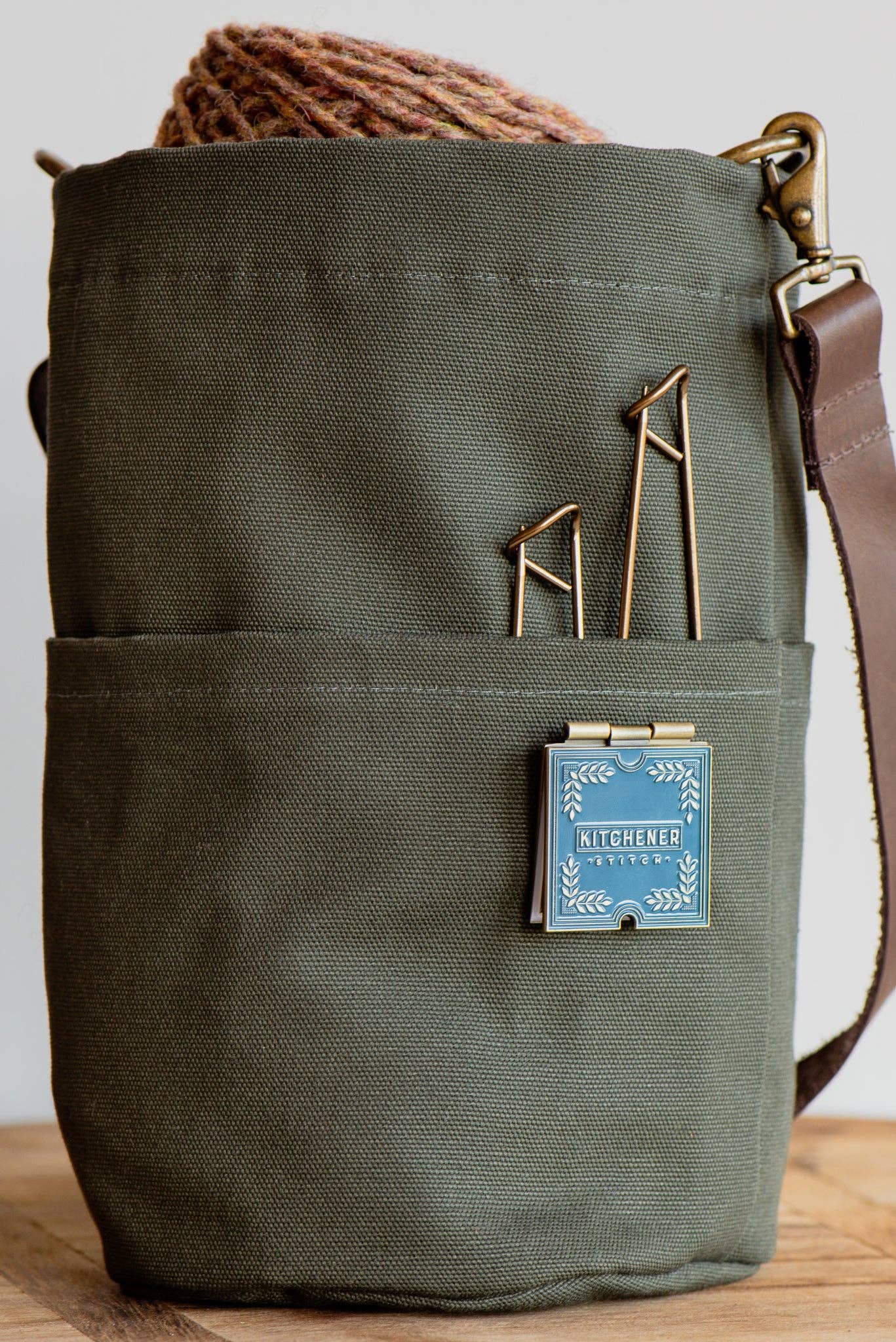 Kitchener stitch pin