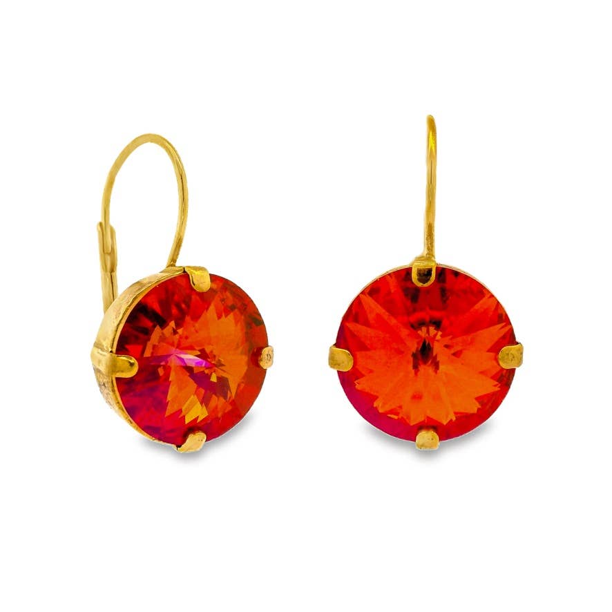 Caitlin Round Earrings by Tova