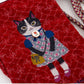 Kusuguru Japan "Honey Bean Princess" Jacquard Pouch (Copy)