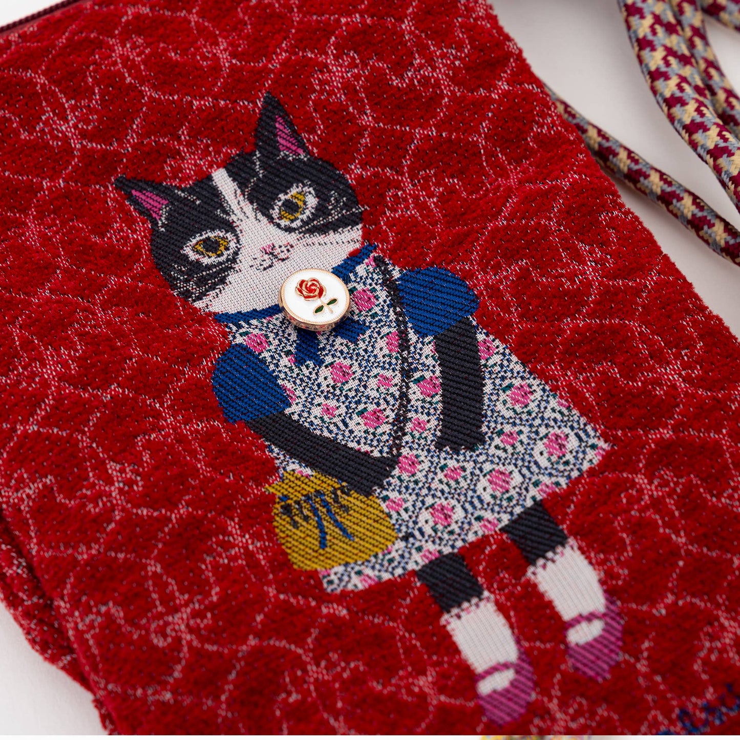 Kusuguru Japan "Honey Bean Princess" Jacquard Pouch (Copy)