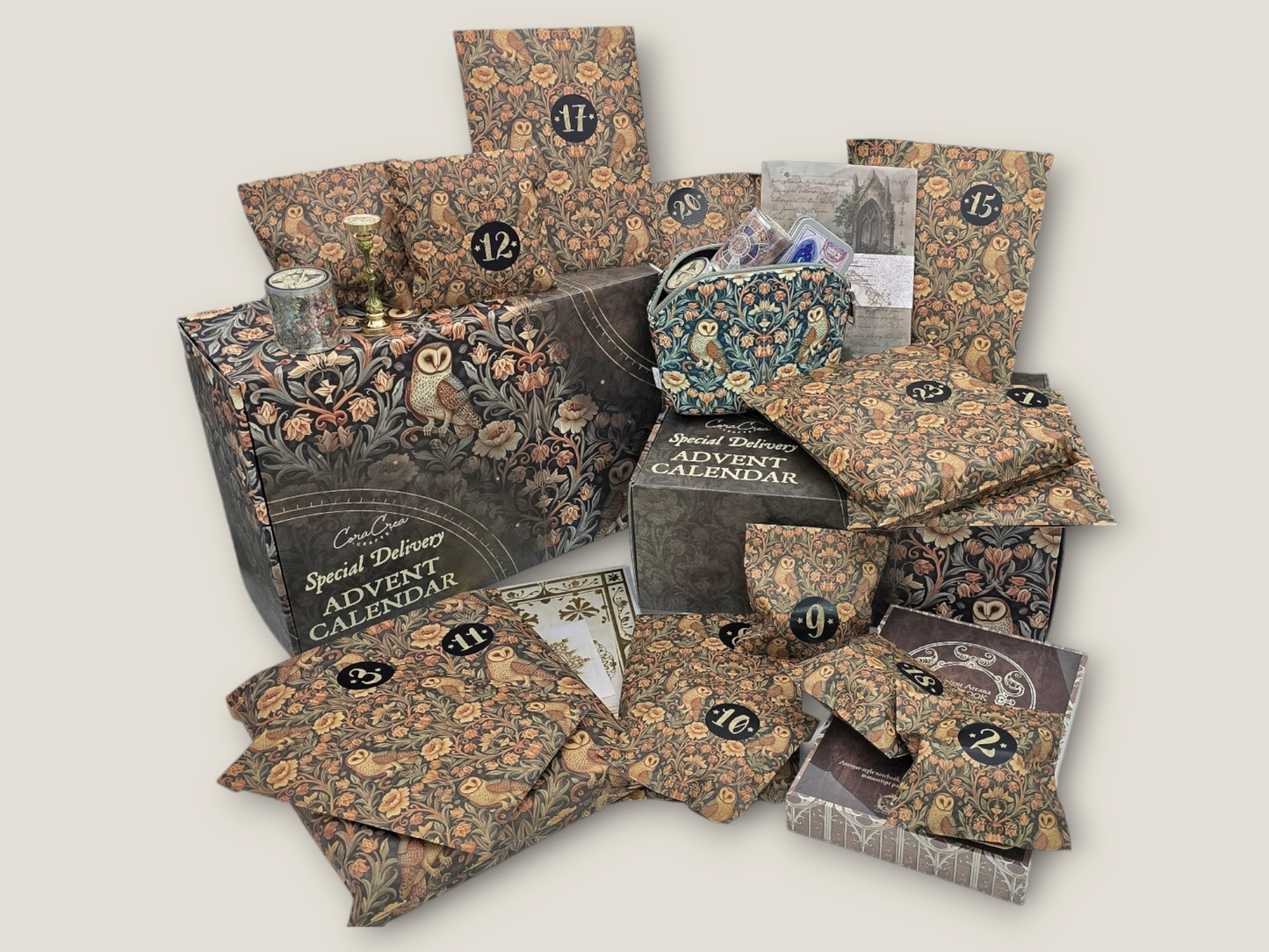 Vintage Craft Advent Calendars - Taking Pre-orders now. By CoraCrea