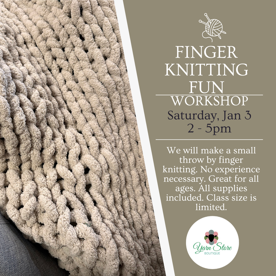 Finger Knitting Fun Workshop