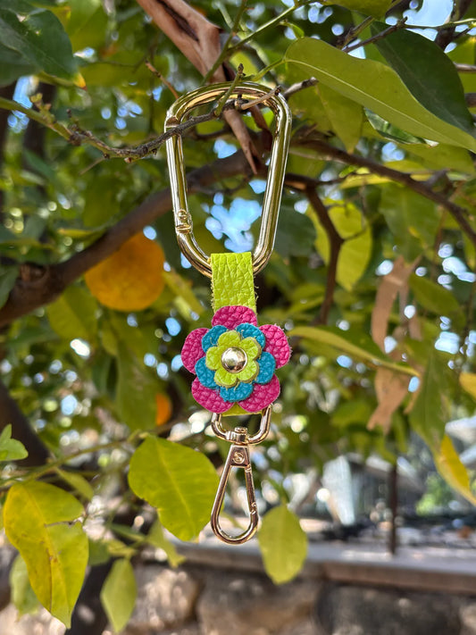 Flower Power Phone Clip by Lemonwood