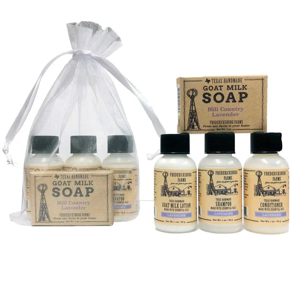 Fredericksburg Farms Goat Milk Travel Gift Set