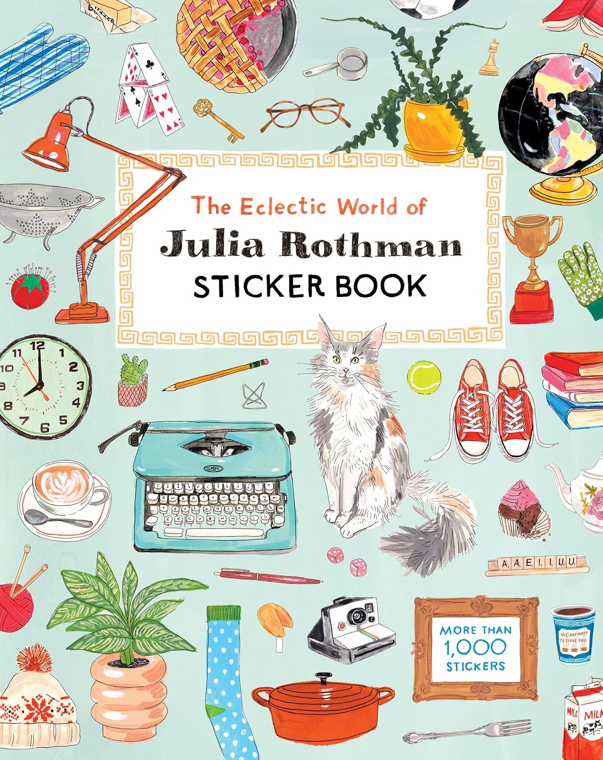 Julia Rothman Sticker Book The Eclectic World