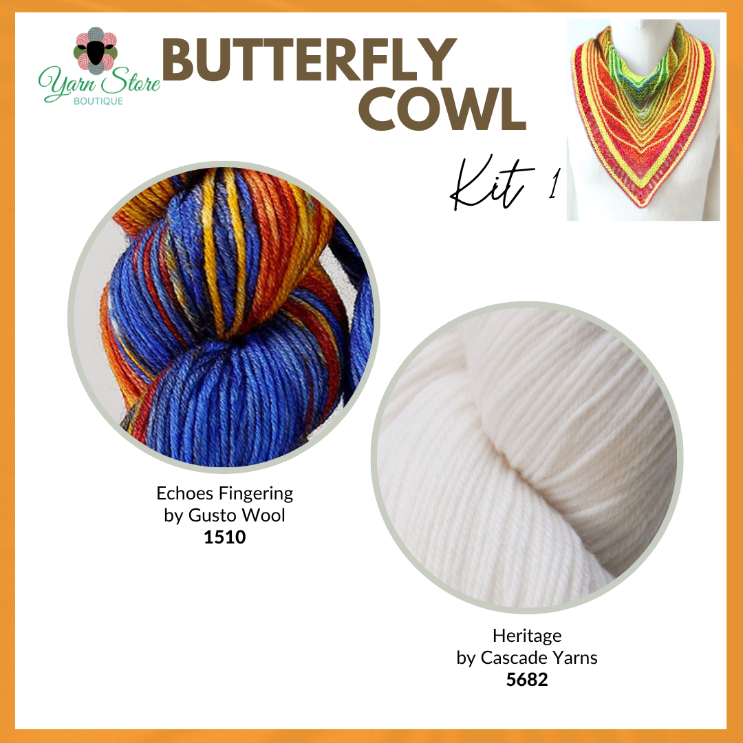 Throwback Tuesday Butterfly Cowl Kits