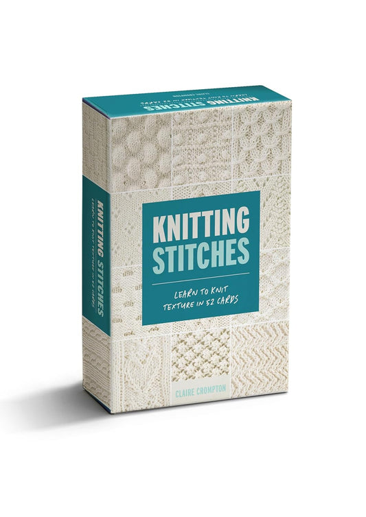 Knitting Stitches Card Deck- Texture in 52 Cards