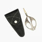 Lattern Moon Scissor with Genuine Leather Case