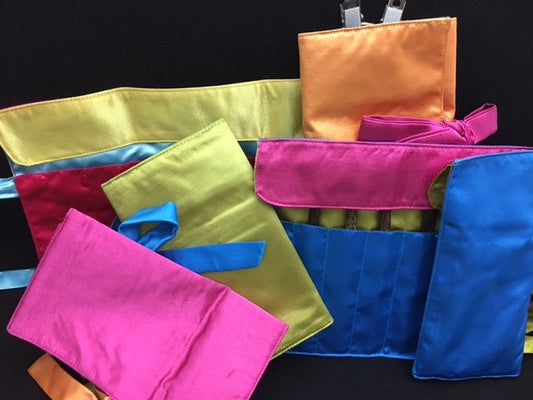 Empty Fabric Crochet Hook Case