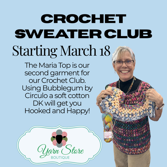 Crochet Sweater Club: The Maria Top