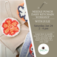 Needle Punch Daisy Keychain Workshop