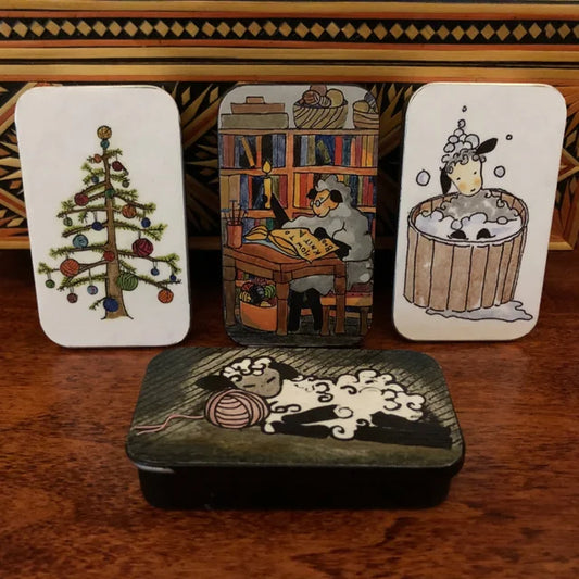 Notions Tin by KnitBaahPurl