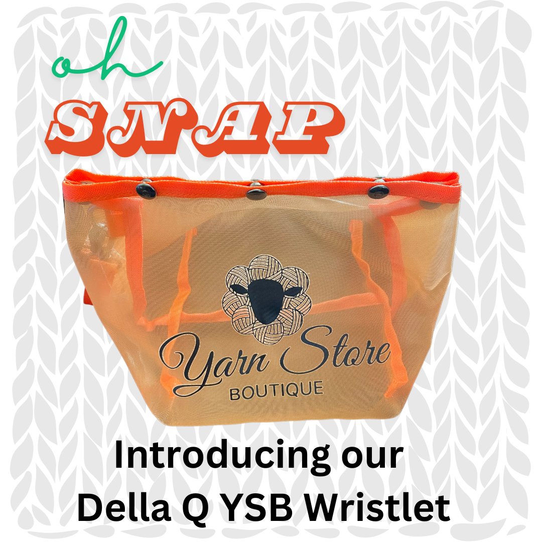 Della Q YSB Mesh Snap Wristlet