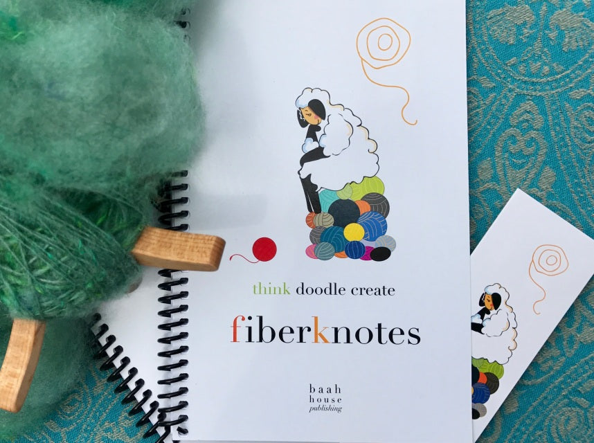Fiberknotes Project Notebook by KnitBaahPurl