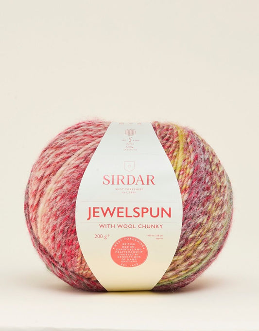 Jewelspun Chunky with Wool by Sirdar