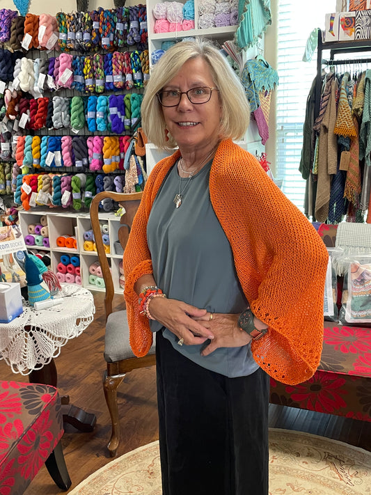 Machine Knitting Workshop - Shrug