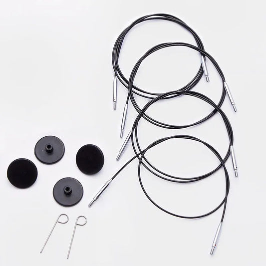 KnitPro Stainless Steel Fixed Cables