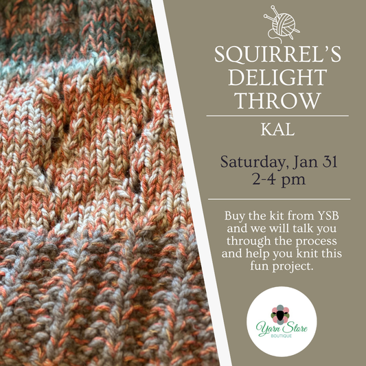 Squirrel's Delight Throw Kit