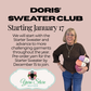 Sweater Club: Starter Sweater - taking pre-orders until December 15, 2025 Workshop